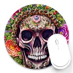 Bone Cute Round Mousepad Front