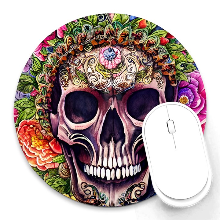 Bone Cute Round Mousepad