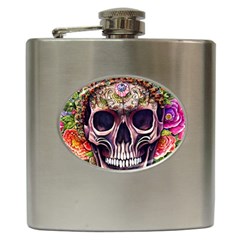 Bone Cute Hip Flask (6 Oz) by GardenOfOphir