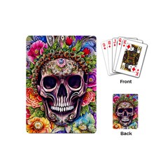 Bone Cute Playing Cards Single Design (mini) by GardenOfOphir