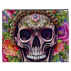 Bone Cute Cosmetic Bag (xxxl) by GardenOfOphir