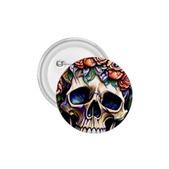 Skull Dead 1 75  Buttons by GardenOfOphir