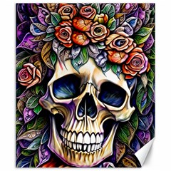 Skull Dead Canvas 20  X 24  by GardenOfOphir