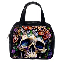 Skull Dead Classic Handbag (one Side) by GardenOfOphir