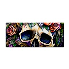 Skull Dead Hand Towel by GardenOfOphir