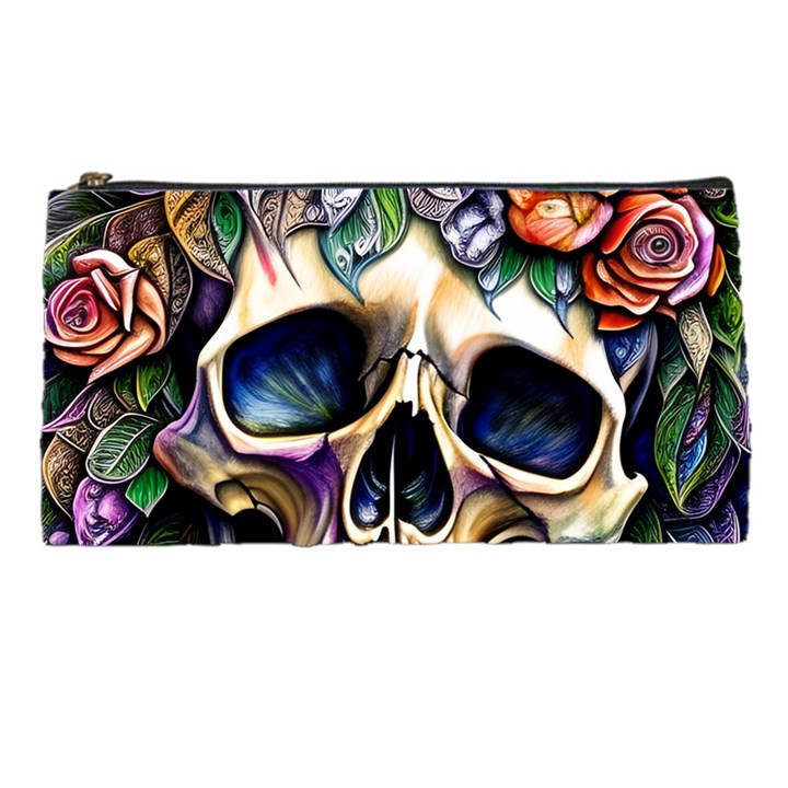 Skull Dead Pencil Case