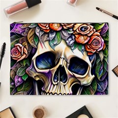 Skull Dead Cosmetic Bag (xl) by GardenOfOphir