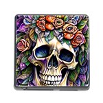 Skull Dead Memory Card Reader (Square 5 Slot) Front