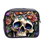 Skull Dead Mini Toiletries Bag (Two Sides) Back