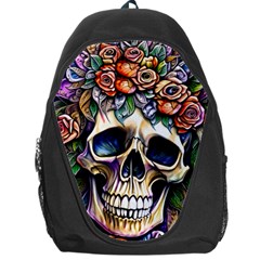 Skull Dead Backpack Bag by GardenOfOphir