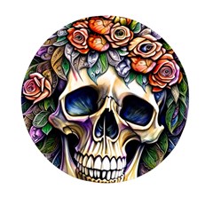 Skull Dead Mini Round Pill Box (pack Of 3) by GardenOfOphir