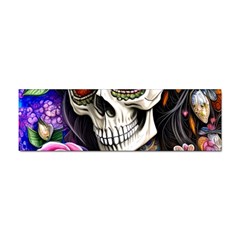 Sugar Skull Sticker (bumper) by GardenOfOphir