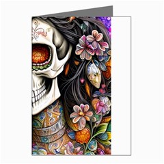 Sugar Skull Greeting Cards (pkg Of 8)