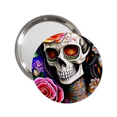 Sugar Skull 2 25  Handbag Mirrors by GardenOfOphir