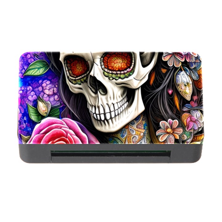 Sugar Skull Memory Card Reader with CF