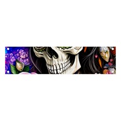 Sugar Skull Banner And Sign 4  X 1  by GardenOfOphir