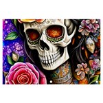 Sugar Skull Banner and Sign 6  x 4  Front