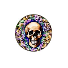 Gothic Skull Hat Clip Ball Marker by GardenOfOphir