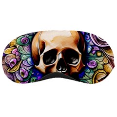 Gothic Skull Sleeping Mask by GardenOfOphir