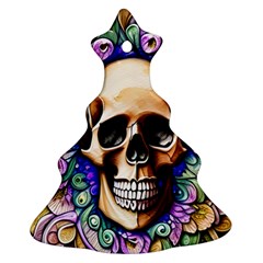 Gothic Skull Ornament (christmas Tree) 