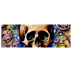 Gothic Skull Banner And Sign 9  X 3  by GardenOfOphir