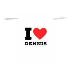 I love dennis Lightweight Drawstring Pouch (S)