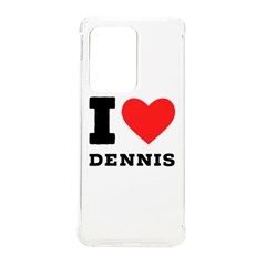 I love dennis Samsung Galaxy S20 Ultra 6.9 Inch TPU UV Case