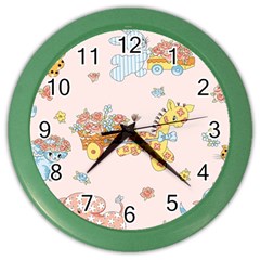 Mohanad Fa Color Wall Clock