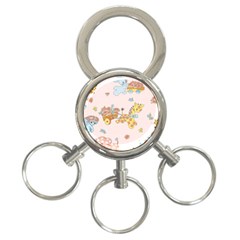 Mohanad Fa 3-ring Key Chain