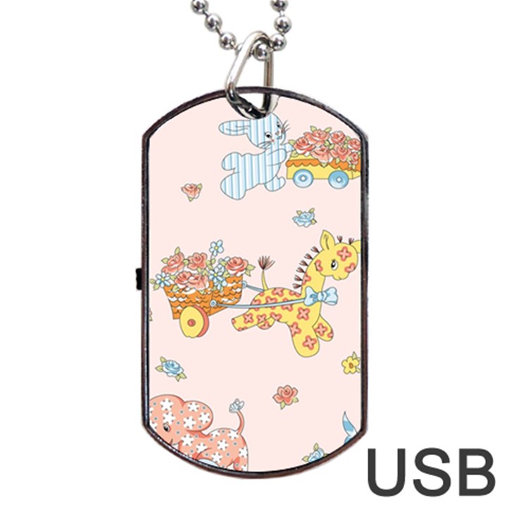 mohanad fa Dog Tag USB Flash (Two Sides)