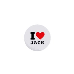 I Love Jack 1  Mini Buttons by ilovewhateva