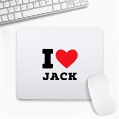 I Love Jack Large Mousepad by ilovewhateva