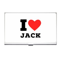 I Love Jack Business Card Holder by ilovewhateva