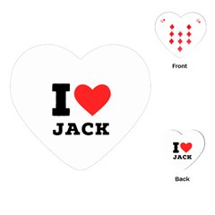 I Love Jack Playing Cards Single Design (heart) by ilovewhateva