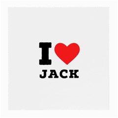 I Love Jack Medium Glasses Cloth by ilovewhateva