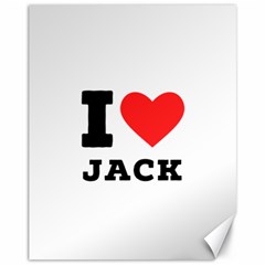 I Love Jack Canvas 11  X 14  by ilovewhateva