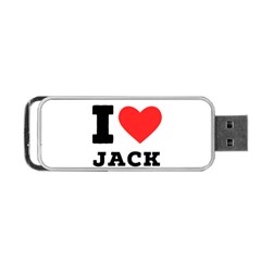 I Love Jack Portable Usb Flash (one Side) by ilovewhateva