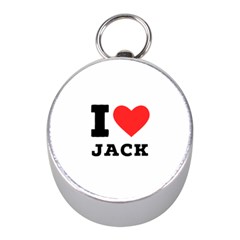 I Love Jack Mini Silver Compasses by ilovewhateva