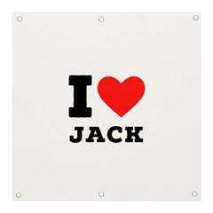 I Love Jack Banner And Sign 3  X 3  by ilovewhateva