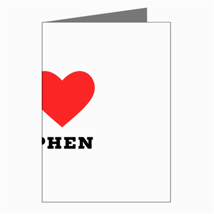 I love stephen Greeting Cards (Pkg of 8)