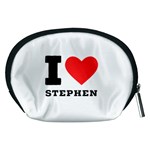 I love stephen Accessory Pouch (Medium) Back