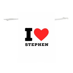 I Love Stephen Lightweight Drawstring Pouch (s) by ilovewhateva