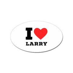 I Love Larry Sticker (oval) by ilovewhateva