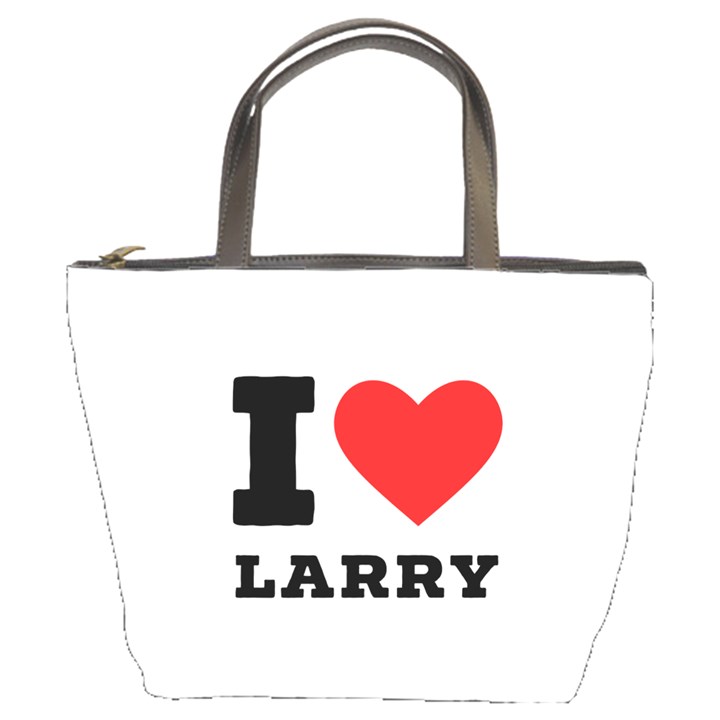 I love larry Bucket Bag