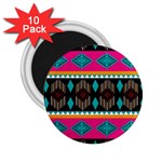 Abstract Art Pattern Design Vintage 2.25  Magnets (10 pack)  Front