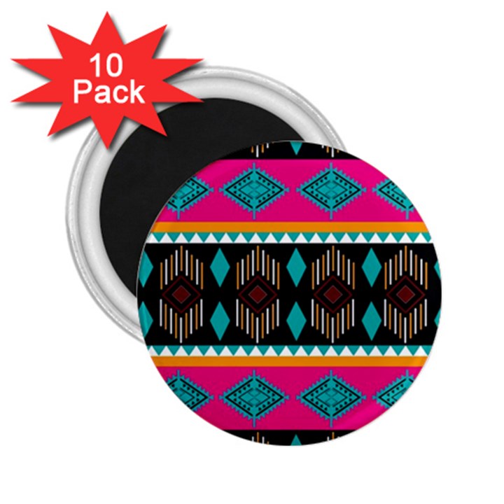 Abstract Art Pattern Design Vintage 2.25  Magnets (10 pack) 