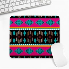 Abstract Art Pattern Design Vintage Large Mousepad