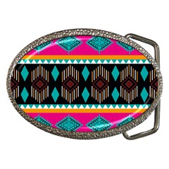 Abstract Art Pattern Design Vintage Belt Buckles