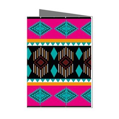 Abstract Art Pattern Design Vintage Mini Greeting Cards (Pkg of 8)