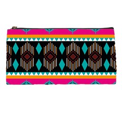 Abstract Art Pattern Design Vintage Pencil Case